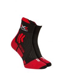 Skarpety biegowe rowerowe X-Socks TRIATHLON 4.0. Czarne skarpetki damskie X-Socks, bez wzorów, z materiału. Za 85.00 zł.