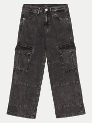 Guess Jeansy L4BA17 D5JL0 Beżowy Slim Fit. Brązowe spodnie dziewczęce Guess, z jeansu. Za 189.99 zł.