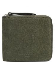Liebeskind Berlin Skórzany portfel w kolorze khaki - 11 x 10 x 2 cm rozmiar: onesize. Brązowe portfele damskie LIEBESKIND BERLIN, bez wzorów, z materiału. Za 234.95 zł.