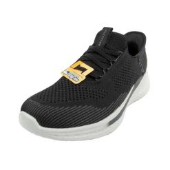 Męskie Wsuwane Buty Sportowe Slade. Czarne buty sportowe na co dzień męskie Skechers, z materiału, bez zapięcia, trekkingowe. Za 318.99 zł.
