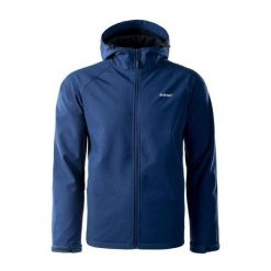 Męska Kurtka Neti II. Niebieskie kurtki męskie Hi-tec, m, bez wzorów, z elastanu, z kapturem. Za 253.99 zł.
