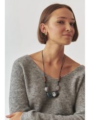 TATUUM Naszyjnik z elementami ozdobnymi - dł. 82 cm rozmiar: onesize. Czarne naszyjniki damskie Tatuum, sztuczne. Za 73.93 zł.