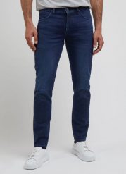 LEE DAREN ZIP FLY MĘSKIE SPODNIE JEANSOWE NOCTURNE L707UND15. Spodnie materiałowe męskie Lee, bez wzorów, z jeansu. Za 229.99 zł.