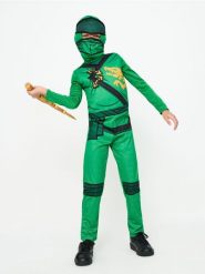 Kostium LEGO Ninjago - zielony. Zielone stroje jednoczęściowe damskie Sinsay, m, bez wzorów. Za 99.99 zł.