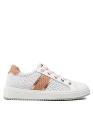 Primigi Sneakersy 1867100 D Biały. Białe buty sportowe dziewczęce Primigi, bez wzorów, ze skóry, bez zapięcia. Za 299.99 zł.