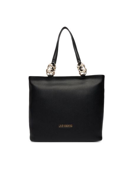 LOVE MOSCHINO Torebka JC4005PP1OLB0000 Czarny. Czarne torebki klasyczne damskie Love Moschino, bez wzorów, bez dodatków. Za 1,009.00 zł.