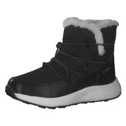 Buty do chodzenia damskie CMP Sheratan. Czarne buty sportowe na co dzień damskie CMP, bez wzorów, z materiału, outdoorowe. Za 279.99 zł.