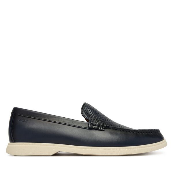 Lordsy BOSS. Niebieskie mokasyny męskie Boss. Za 949.99 zł.