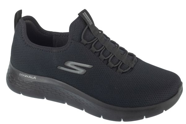 Buty sportowe Sneakersy męskie, GO Walk Flex - Ultra. Czarne buty sportowe na co dzień męskie Skechers, z materiału, bez zapięcia, trekkingowe. Za 279.99 zł.