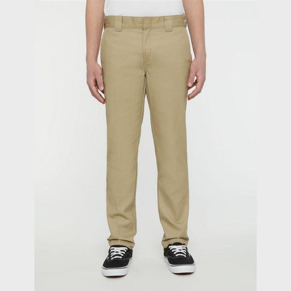 Spodnie Dickies 872 khaki. Zielone spodnie materiałowe męskie Dickies, bez wzorów, sportowe. Za 317.25 zł.