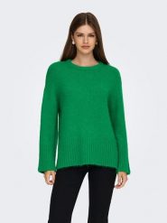 ONLY Sweter w kolorze zielonym rozmiar: L. Zielone golfy damskie Only, l, bez kołnierzyka. Za 126.99 zł.