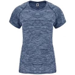 Koszulka Damska Austin. Niebieskie bluzki damskie ROLY, xl, bez wzorów, sportowe, bez kołnierzyka, bez ramiączek. Za 39.99 zł.