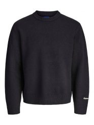 Jack & Jones Sweter w kolorze czarnym rozmiar: M. Czarne swetry męskie Jack & Jones, m, bez wzorów, bez kołnierzyka. Za 152.62 zł.