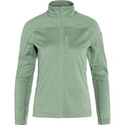 Bluza polarowa damska Fjällräven Abisko Lite Fleece. Czarne bluzy sportowe damskie Fjällräven, s, bez wzorów, z materiału, bez ramiączek, długie, bez kaptura. Za 746.40 zł.