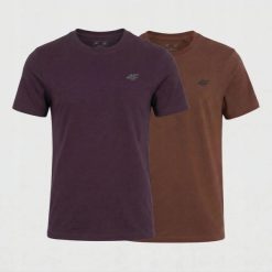 KOSZULKA MĘSKA LIMITOWANA 4F T-SHIRT KOMPLET ZESTAW 2 SZTUKI 5XL M3948 SS26. T-shirty sportowe męskie 4f, m, z bawełny, bez ramiączek, na fitness i siłownię. Za 75.80 zł.