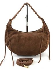 Amara Skórzana torebka "Lunaria" w kolorze brązowym - 33 x 20 x 13 cm rozmiar: onesize. Brązowe torebki klasyczne damskie Amara, bez wzorów, z materiału, bez dodatków. Za 274.75 zł.