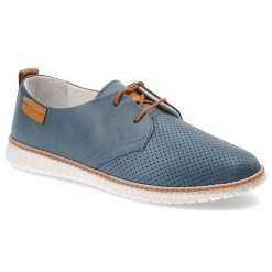 Niebieskie Półbuty Artiker Eleganckie Obuwie Damskie. Niebieskie półbuty damskie Artiker, bez wzorów, eleganckie, bez obcasa. Za 239.00 zł.