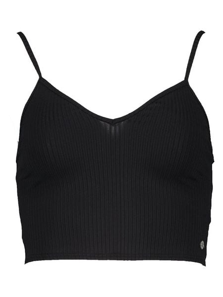 Roxy Top "Brami 2" w kolorze czarnym rozmiar: XS. Czarne topy damskie Roxy, xs, bez wzorów, bez kołnierzyka. Za 84.60 zł.