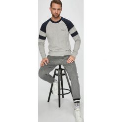 Jack & Jones - Bluza. Niebieskie bluzy bez kaptura męskie Jack & Jones, l, z bawełny. W wyprzedaży za 49.90 zł.