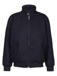 Herrlicher Wełniana kurtka w kolorze granatowym rozmiar: XL. Niebieskie kurtki męskie Herrlicher, na zimę, xl, bez wzorów, z wełny, bez kaptura. Za 346.99 zł.