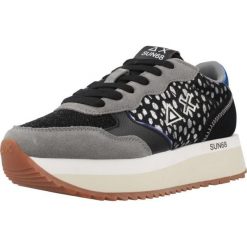 Buty SUN68 BIG ALLY ANIMALIER Czarny. Czarne obuwie trekkingowe damskie SUN68. Za 375.99 zł.