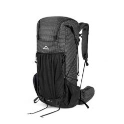 Plecak turystyczny Rock Series 2.0 CNK2550XB018. Szare plecaki damskie NATUREHIKE, bez wzorów, z materiału, rockowe. Za 519.99 zł.