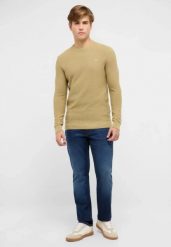 Męski Sweter Mustang Style Elliot Sponge 1017412 6233. Swetry męskie Mustang, m, bez wzorów, bez kołnierzyka. Za 119.99 zł.