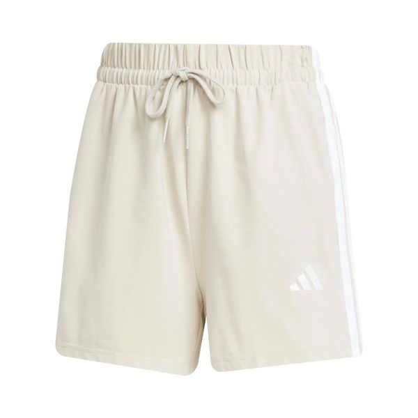 Szorty damskie adidas Essentials 3-Stripes. Brązowe szorty damskie Adidas, bez wzorów, z bawełny, klasyczne. Za 141.85 zł.