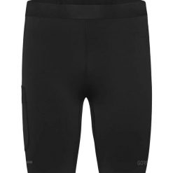 Szorty Gore Concurve. Czarne szorty męskie GORE WEAR, bez wzorów, z elastanu. Za 295.00 zł.
