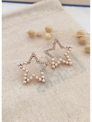 Atelier MIU Pozłacane kolczyki-wkrętki z cyrkoniami rozmiar: onesize. Żółte kolczyki damskie atelier MIU, z cyrkonią, pozłacane. Za 39.99 zł.