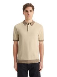 Scotch & Soda Koszulka polo w kolorze beżowym rozmiar: L. Brązowe koszulki polo męskie Scotch & Soda, l, bez wzorów, z bawełny, bez ramiączek. Za 127.65 zł.