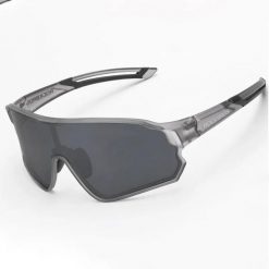 Okulary sportowe z polaryzacją do jazdy na rowerze i biegania ROCKBROS. Brązowe okulary przeciwsłoneczne męskie ROCKBROS, z materiału. Za 128.00 zł.