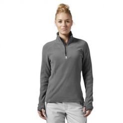 Bluza sportowa damska Reebok AB5089. Szare bluzy bez kaptura damskie Reebok, m, z materiału. Za 184.00 zł.
