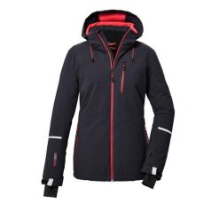 Kurtka damska Killtec KSW 81 WMN SKI JCKT. Czarne kurtki damskie KILLTEC, m, bez wzorów, bez kaptura, narciarskie. W wyprzedaży za 539.99 zł.