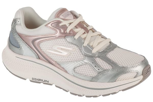 Buty do biegania damskie, Go Run Consistent 2.0 - Volt. Białe obuwie do biegania damskie Skechers. Za 339.99 zł.