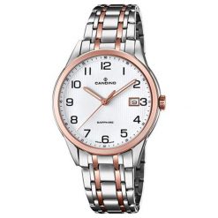 Zegarek "C4616-1" w kolorze różowozłotym. Czerwone, analogowe zegarki męskie Michael Kors, Fossil, ze stali. W wyprzedaży za 899.95 zł.
