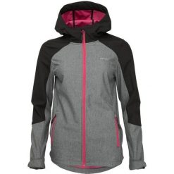 Damska kurtka softshell Loap Ladana Gry-blk Szara. Szare kurtki damskie ZSPORT, s, bez wzorów, z softshellu, bez kaptura. Za 260.99 zł.