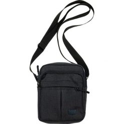 Torebka Czarna z Regulowanym Paskiem, Męska, Zapinana na Zamek, Saszetka -Pako Jeans. Czarne saszetki męskie Pako Jeans, z jeansu. Za 49.00 zł.