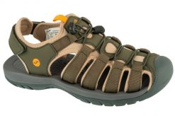 Sandały męskie, S.Gea Men 25 SGEAS. Zielone sandały męskie Joma, z materiału, bez zapięcia. Za 139.99 zł.