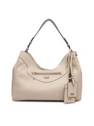 Guess Torebka Antonia HWBG21 83010 Beżowy. Brązowe torebki klasyczne damskie Guess, z aplikacjami, ze skóry, bez dodatków. Za 634.99 zł.
