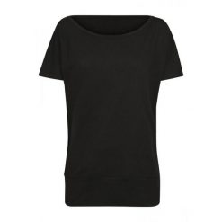 Damska Koszulka Z Nietoperzem. Czarne bluzki damskie BUILD YOUR BRAND, xl, bez wzorów, sportowe, bez kołnierzyka, bez ramiączek. Za 62.99 zł.