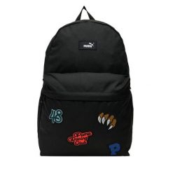 Plecak Puma. Czarne plecaki damskie Puma, bez wzorów, sportowe. Za 119.99 zł.