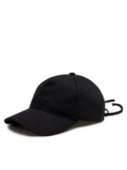 Calvin Klein Czapka z daszkiem Elevated Softs K60K611905 Czarny. Czarne czapki z daszkiem damskie CALVIN KLEIN, bez wzorów, z materiału. Za 149.99 zł.