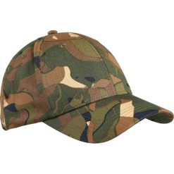 Czapka outdoor z daszkiem Solognac 500 camo resist. Brązowe czapki męskie SOLOGNAC, bez wzorów, z bawełny, sportowe. Za 39.99 zł.
