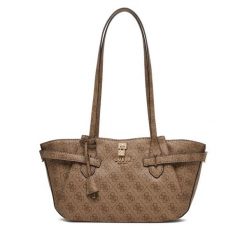 Torebka Guess. Brązowe torebki klasyczne damskie Guess, z aplikacjami, bez dodatków. Za 639.99 zł.