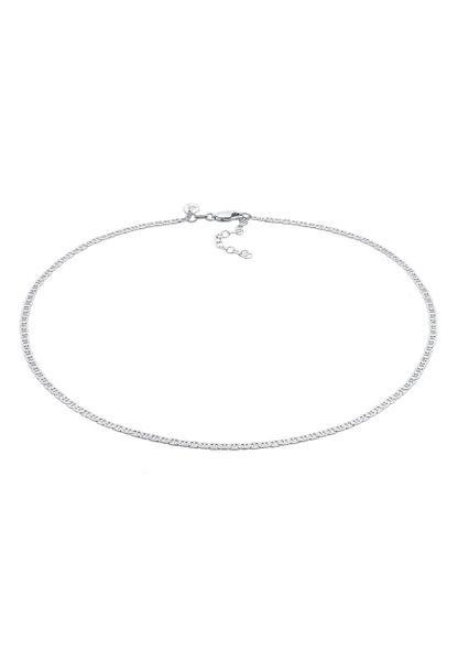 Elli PREMIUM Damski łańcuszek Chokerr Bar Chain regulowany Basic Minimal Trend w srebrze 925 Sterling Silver Naszyjniki 1 ct. Szare naszyjniki damskie Elli PREMIUM, srebrne. Za 378.99 zł.