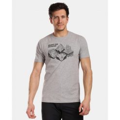 T-shirt funzionale da uomo Kilpi GAROVE-M. Szare t-shirty męskie Kilpi, m, bez wzorów, z lyocellu, bez kołnierzyka. Za 91.56 zł.