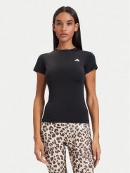 Adidas Koszulka techniczna Primelift Essentials Workout Contour T-Shirt KD0108 Czarny Slim Fit. Czarne bluzki sportowe damskie Adidas, l, bez wzorów, z syntetyku, bez ramiączek. Za 129.99 zł.
