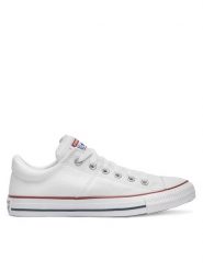 Converse Trampki Chuck Taylor All Star Madison Ox 563509C Biały. Białe trampki i tenisówki damskie Converse, bez wzorów, z materiału. Za 259.99 zł.