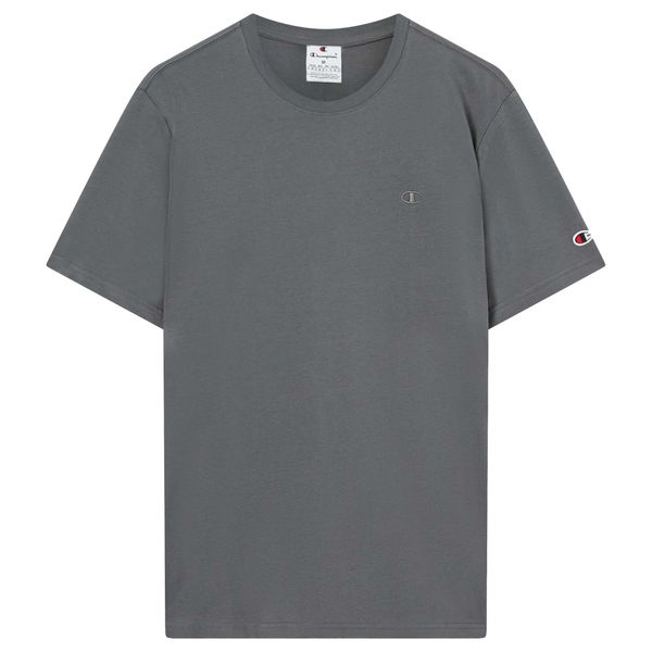 T-Shirt Champion Ss Tee Dorośli. Szare t-shirty męskie CHAMPION, s, bez wzorów, z bawełny, bez kołnierzyka. Za 167.99 zł.